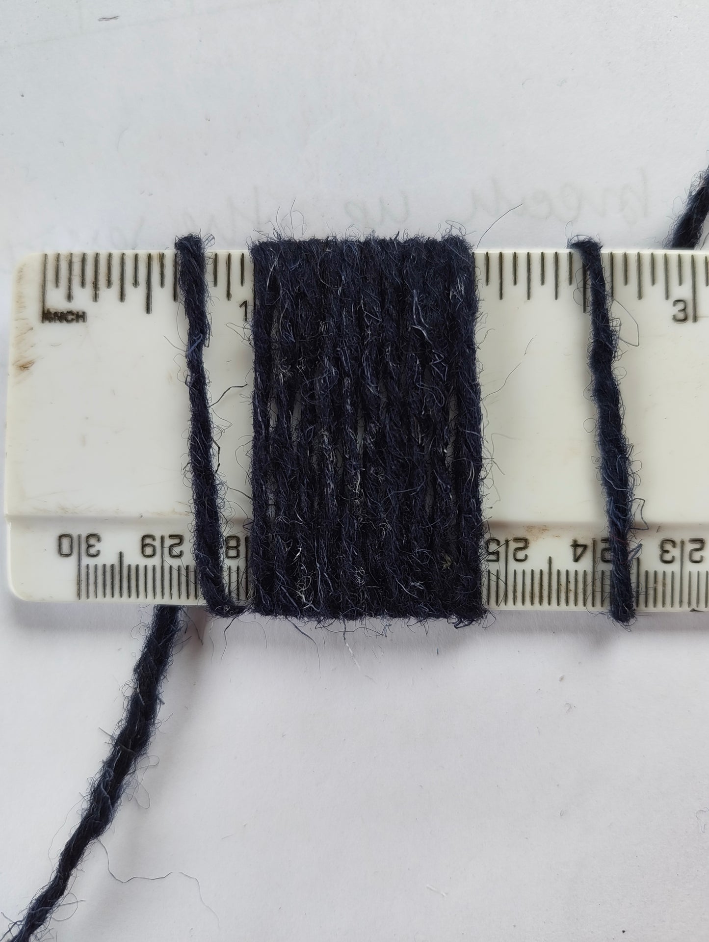 10 wraps per inch dark blue weaving yarn