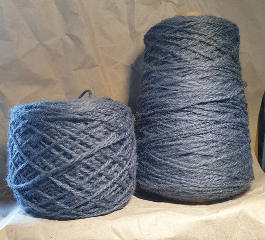 Medium Blue Rug Wool